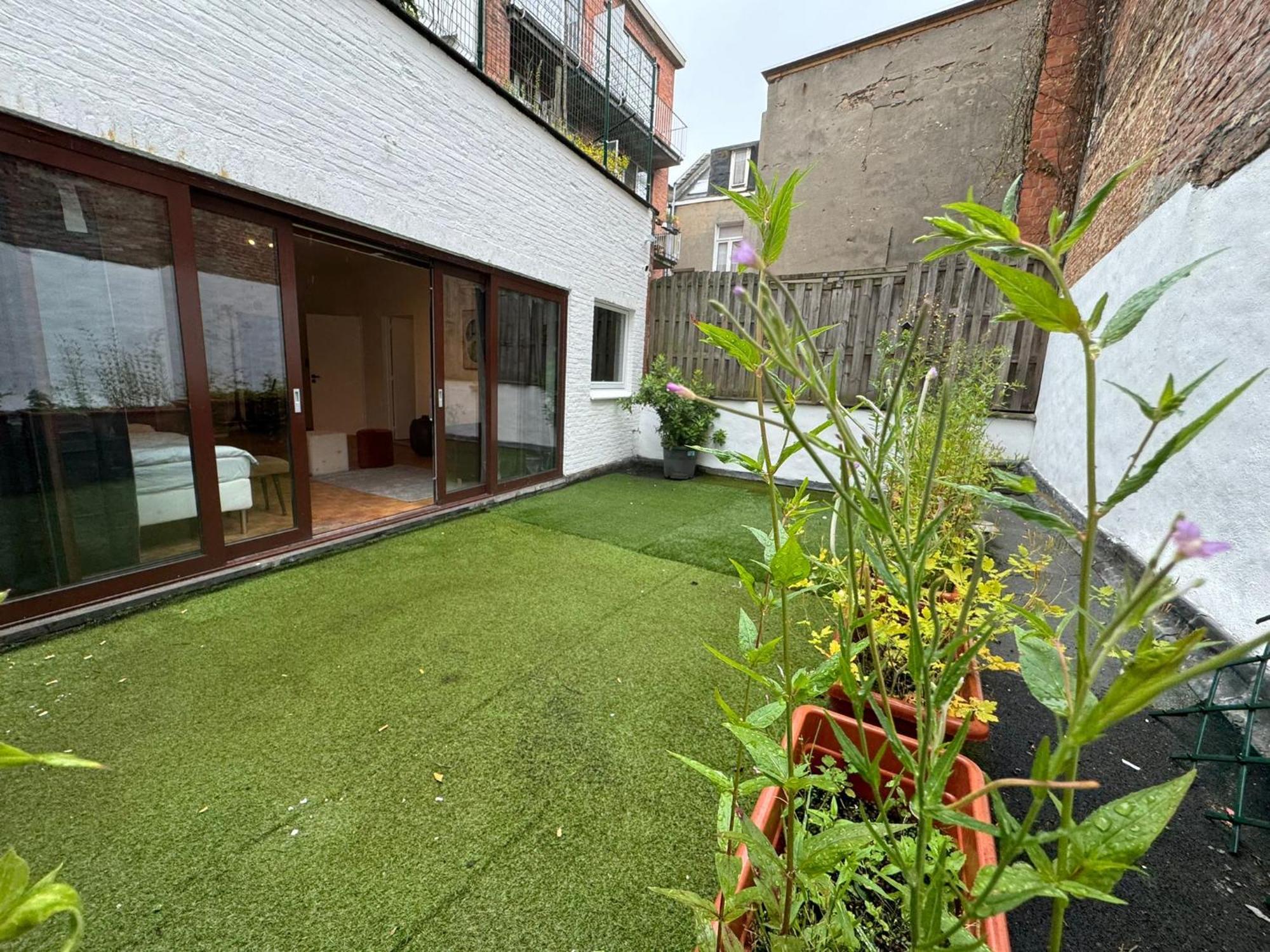 Garden Loft In City Center Meir 1Fl Антверпен Экстерьер фото