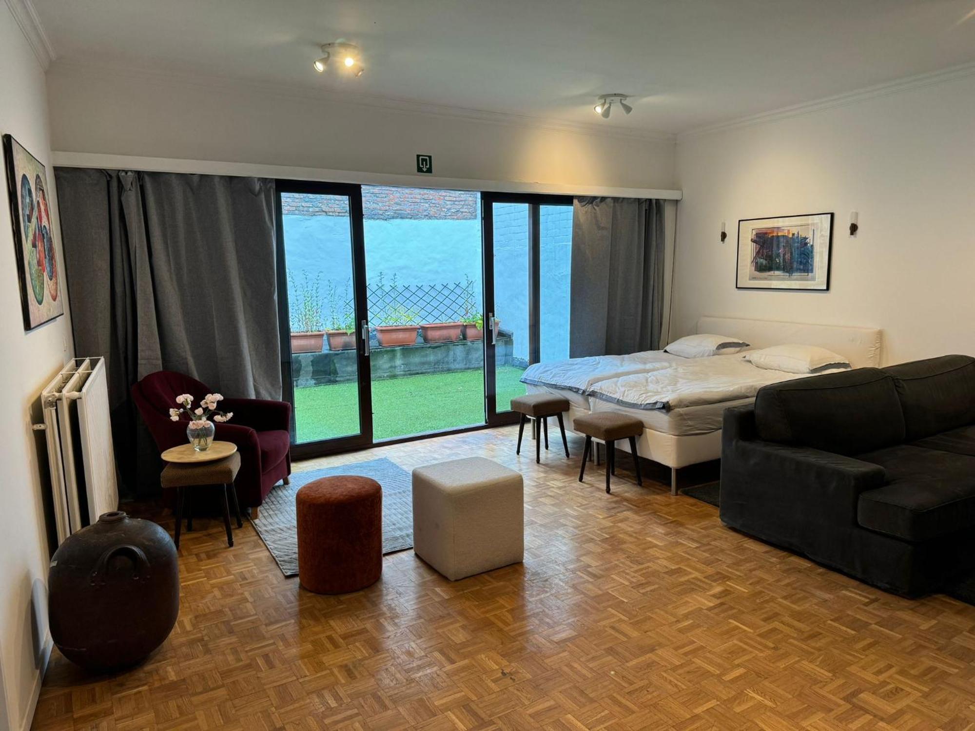 Garden Loft In City Center Meir 1Fl Антверпен Экстерьер фото